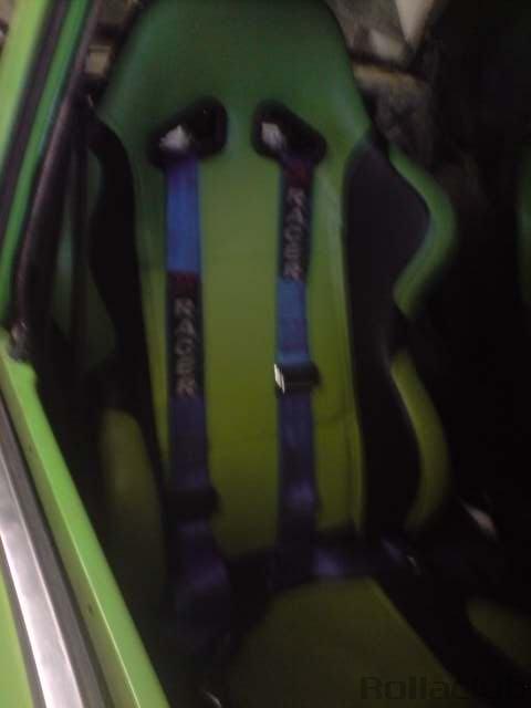 old seats with harness