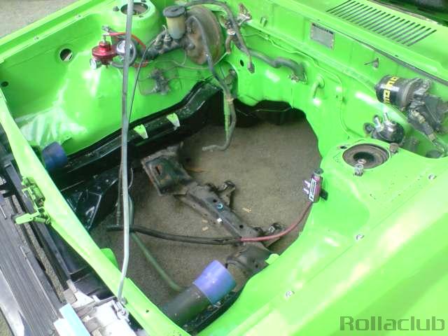 intercooler and 180sx getting fitted