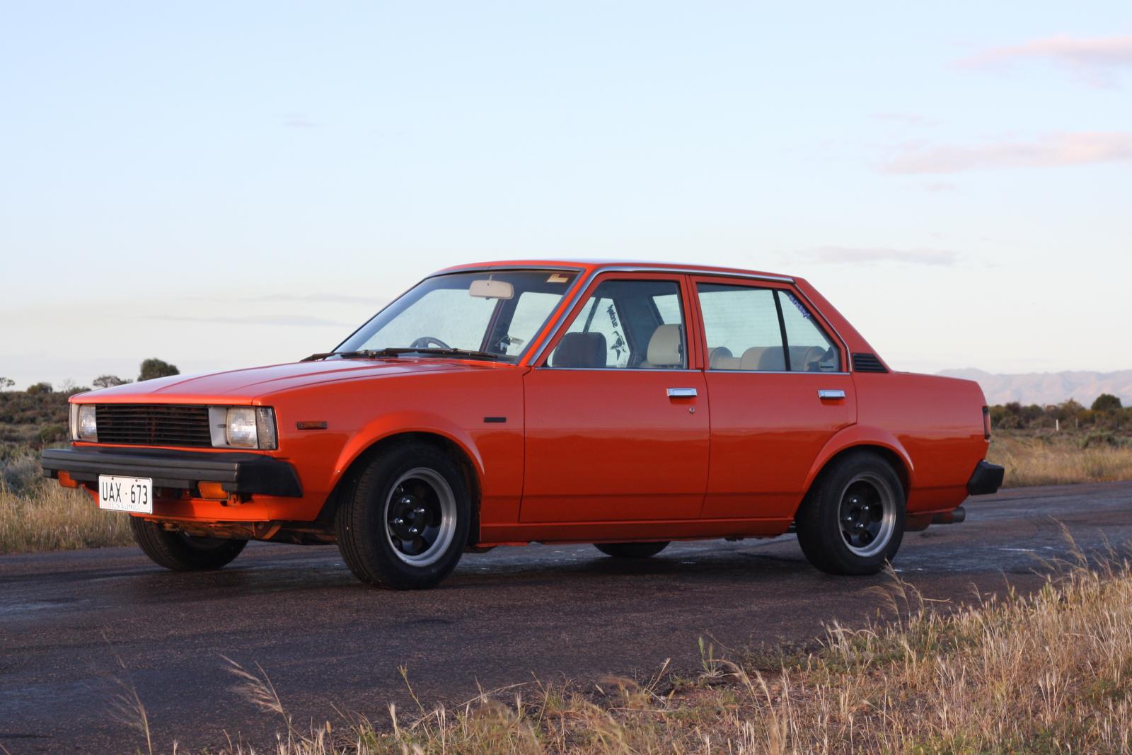 my 83 ke70..new paint job 