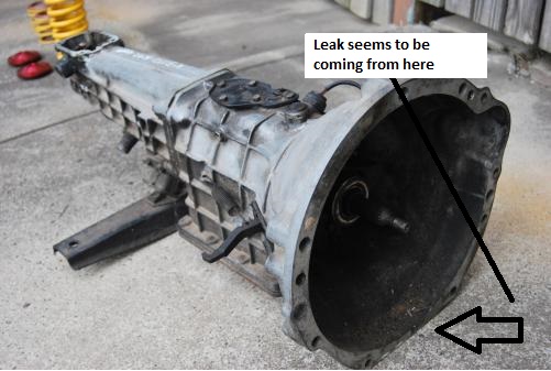 5 Speed Gear Box Leaking!