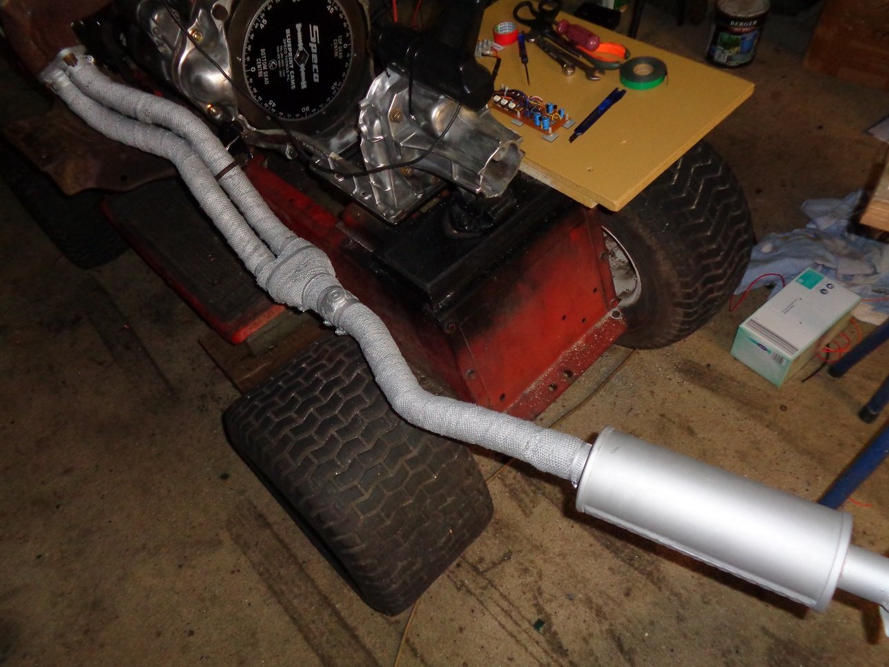 Heat Protection Wrapping for Exhaust